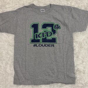💚 Seattle Seahawks “12th Kid” HandCuffs multiple T-Shirt – Youth   💙